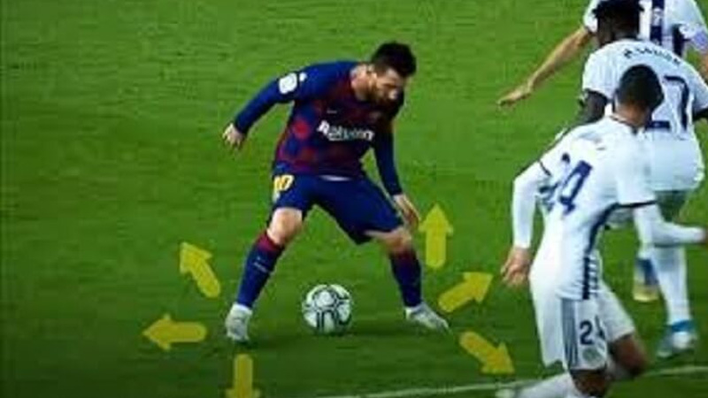 kỹ thuật qua người cơ bản messi