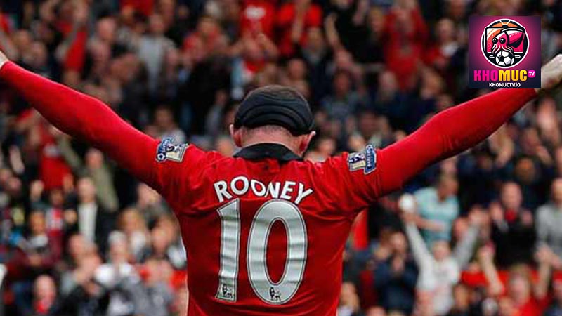 Số áo 10 của Rooney là niềm tự hào của người hâm mộ bóng đá Anh và toàn thế giới