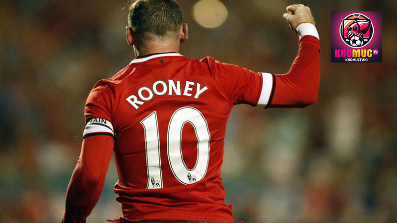 Số áo 10 đã trở thành biểu tượng định mệnh trong sự nghiệp của Rooney