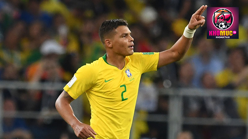Số áo của Thiago Silva khi thi đấu cho đội tuyển quốc gia Brazil là số 2